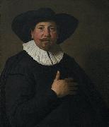 BACKER, Jacob Adriaensz. Portrait of a Man oil on canvas